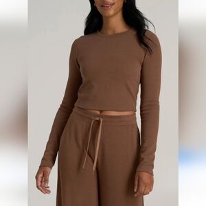 Wide pants- Long Sleeve Tee Stylish Women's Set!